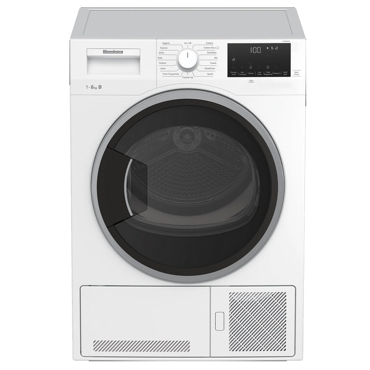 Blomberg LTK38020W Condenser Tumble Dryer 8kg White