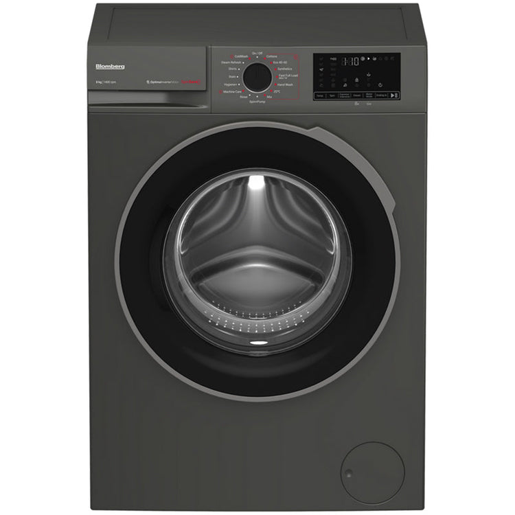 Blomberg LWA18461G Washing Machine 8kg 1400rpm Graphite