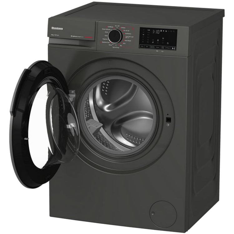 Blomberg LWA18461G Washing Machine 8kg 1400rpm Graphite