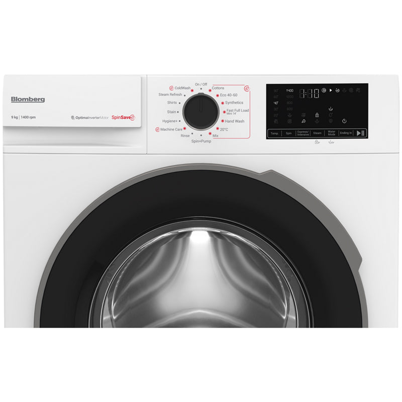 Blomberg LWA29461W Front Load Washing Machine 9kg 1400rpm White
