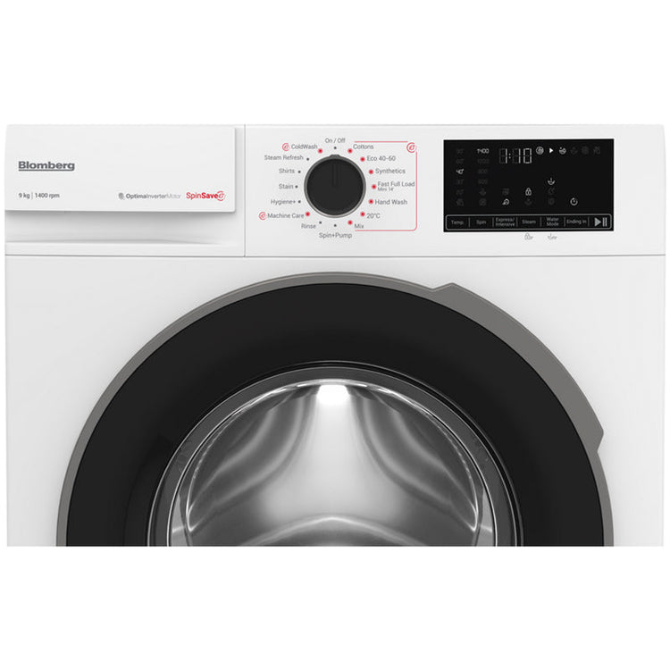 Blomberg LWA29461W Front Load Washing Machine 9kg 1400rpm White