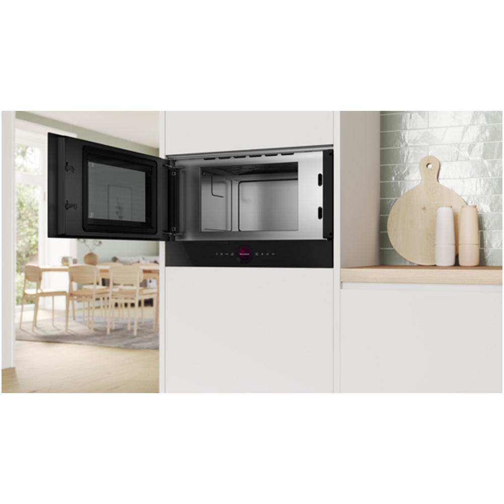 Bosch Series 8 BFL7221B1B Built-in Microwave Oven Black