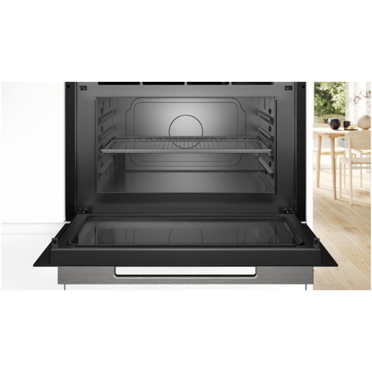 Bosch Series 8 CEG732XB1B Built-In Microwave and Grill 36L 1000W Black