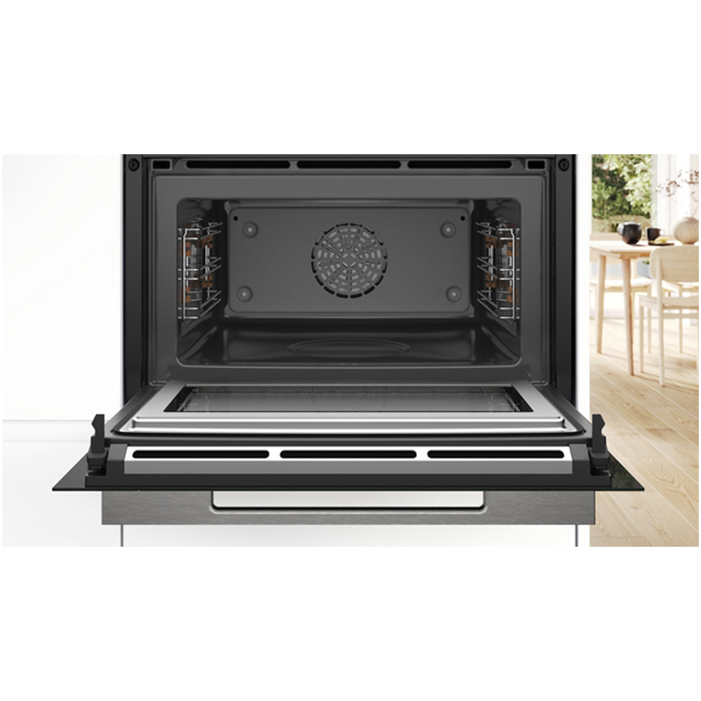 Bosch Series 8 CMG7361B1B Built-in Compact Microwave Oven 45L Black