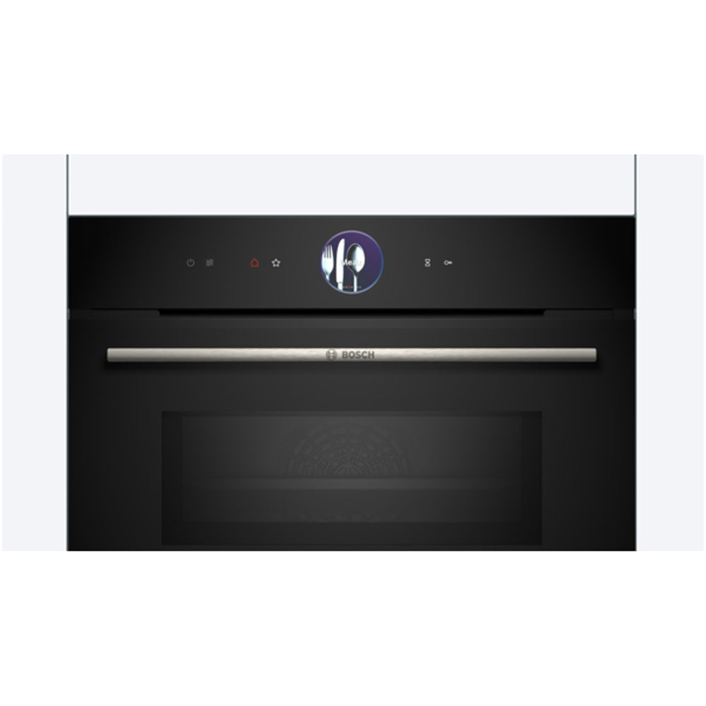 Bosch Series 8 CMG7361B1B Built-in Compact Microwave Oven 45L Black