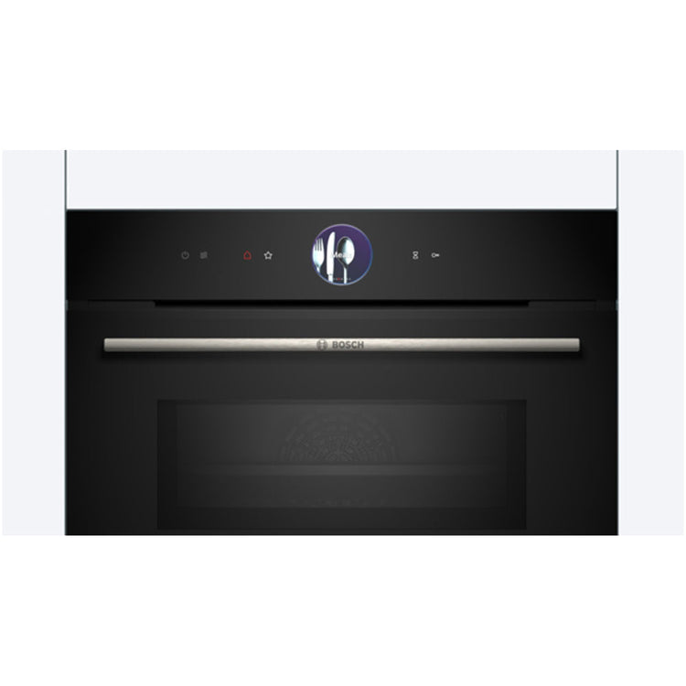 Bosch Series 8 CMG7361B1B Built-in Compact Microwave Oven 45L Black