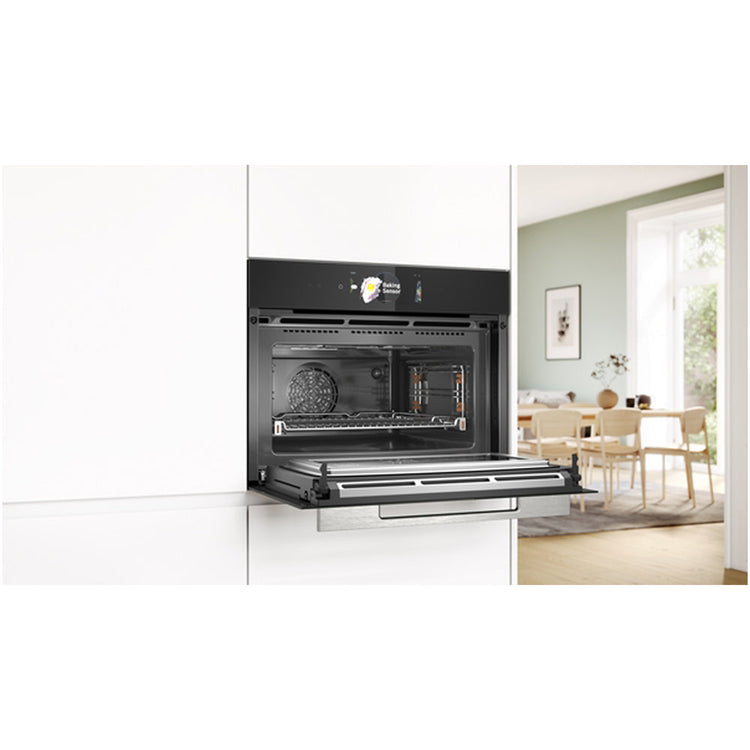 Bosch Series 8 CMG778NB1 Built-in Combi Microwave 45L Black
