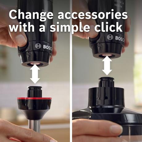 Bosch ErgoMaster Series 4 MSM4B670GB Hand Blender Black