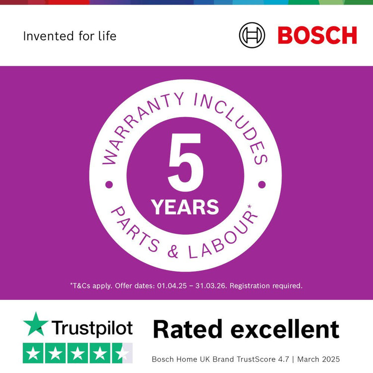 Bosch Series 4 WNA134U8GB Washer Dryer 8kg/5kg 1400rpm White