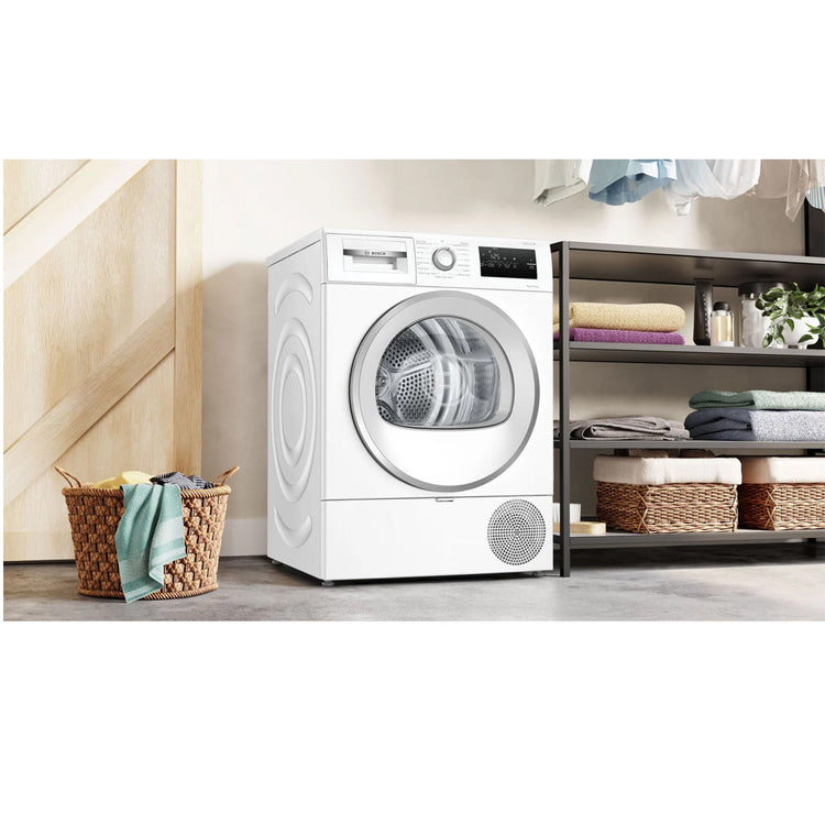 Bosch WTH85226GB Series 4 Heat Pump Tumble Dryer 8kg White