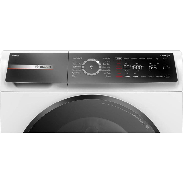 Bosch WGB256A1GB Series 8 Washing Machine 10kg 1400rpm White