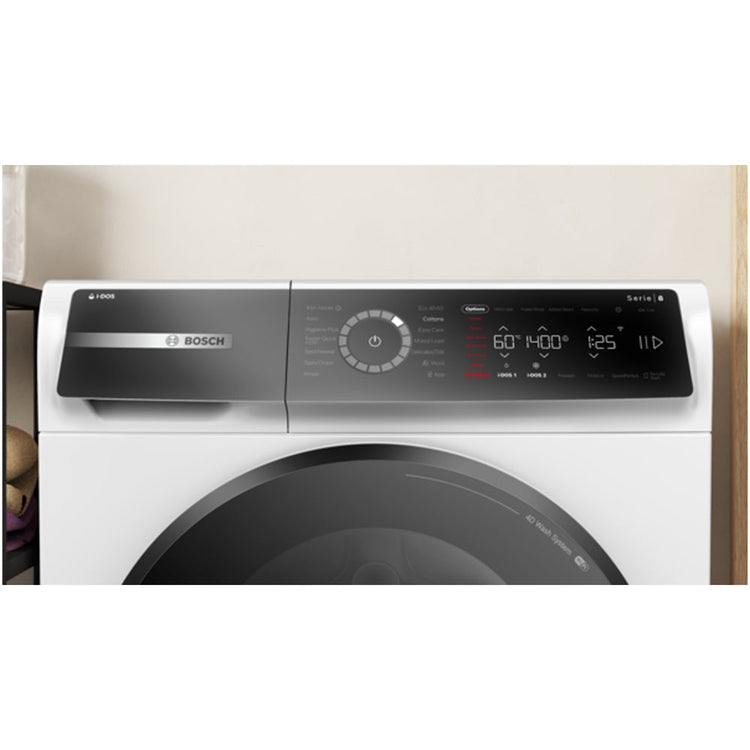 Bosch Series 8 WGB256A2GB Front Load Washing Machine 10kg 1400rpm White