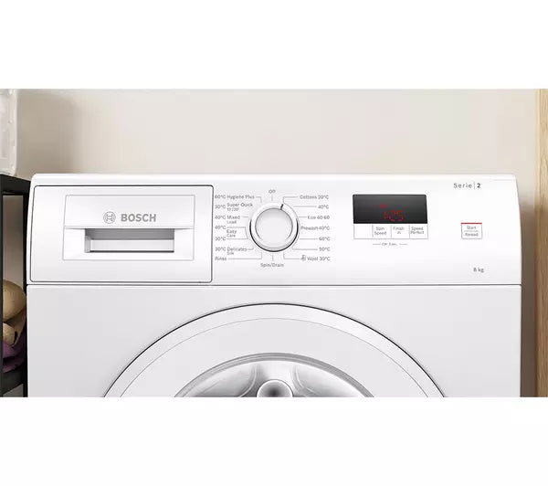 Bosch Series 2 WGE03408GB Washing Machine 8kg White