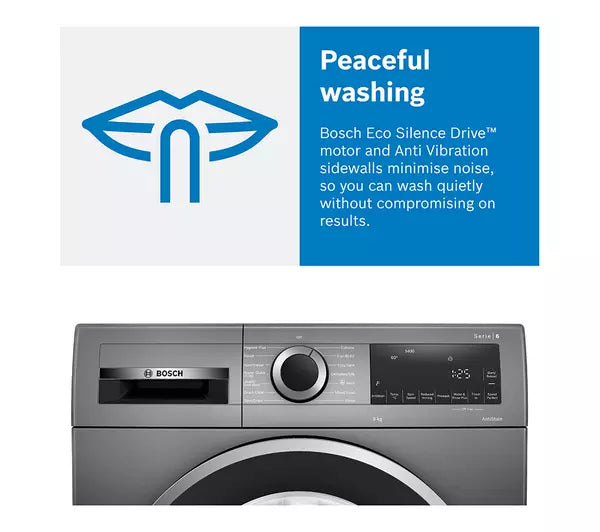 Bosch Series 2 WGE03408GB Washing Machine 8kg White