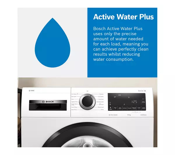 Bosch Series 2 WGE03408GB Washing Machine 8kg White