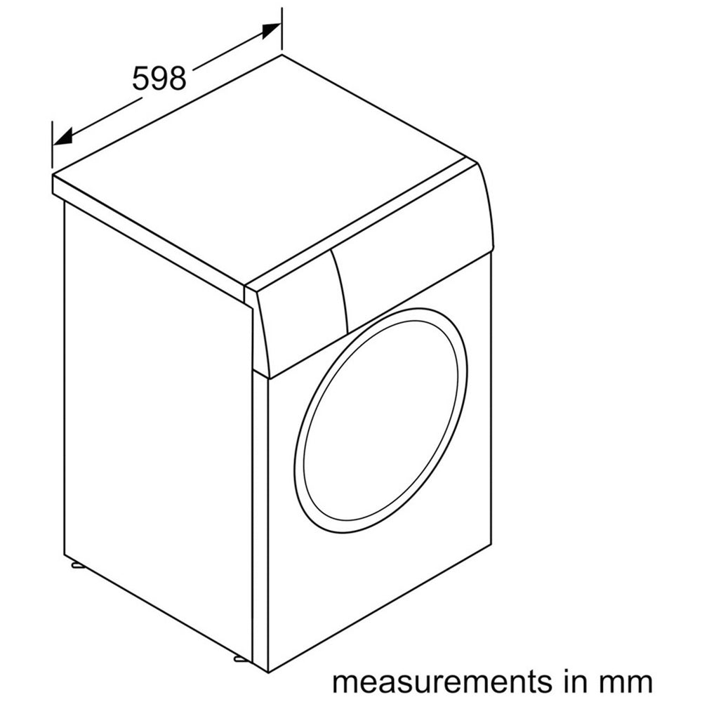 Bosch Serie 6 WGG244ZCGB Washing Machine 9kg Graphite