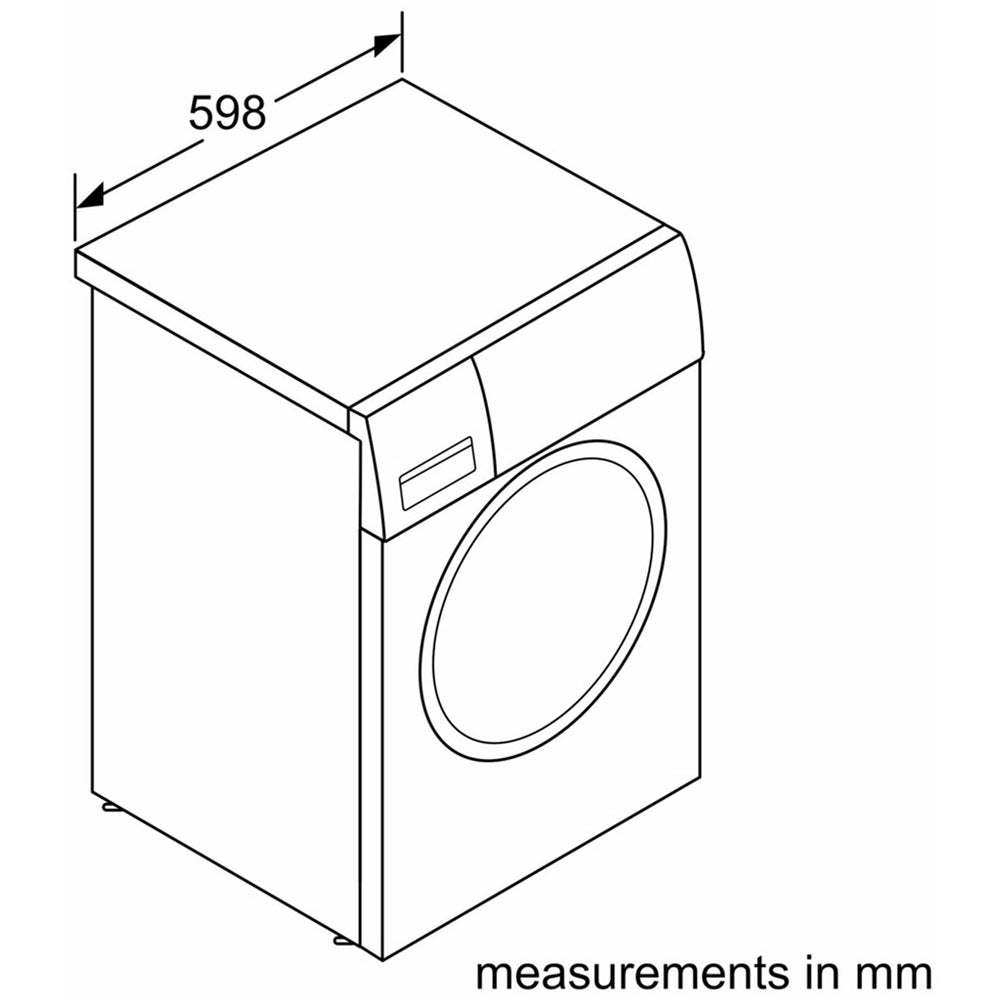 Bosch Series 6 WGG254F1GB Washing Machine 10kg White