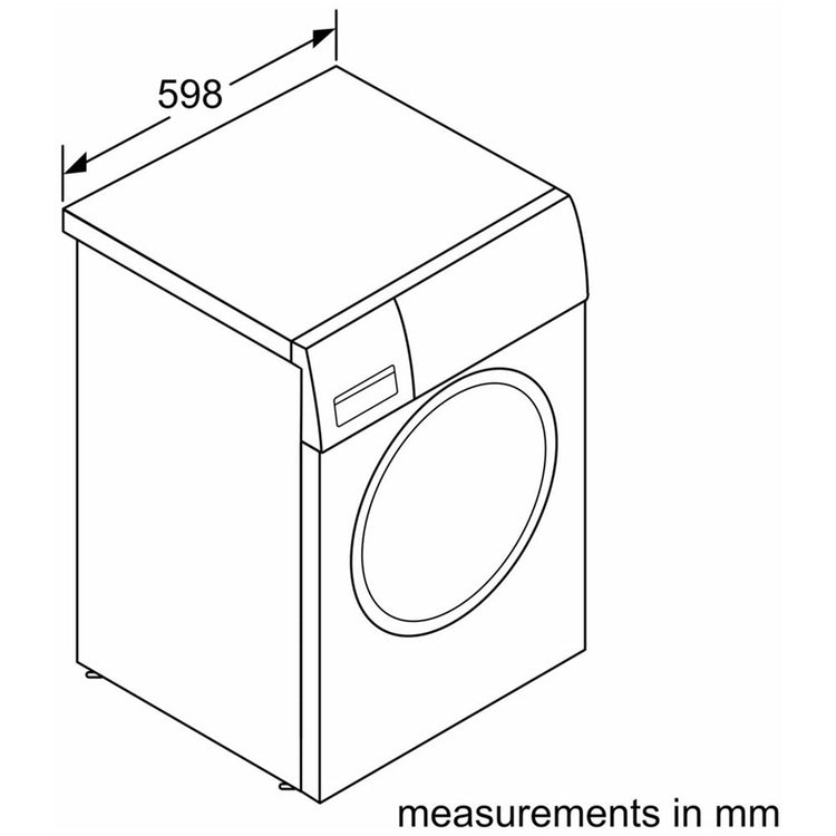 Bosch Series 6 WGG254F1GB Washing Machine 10kg White