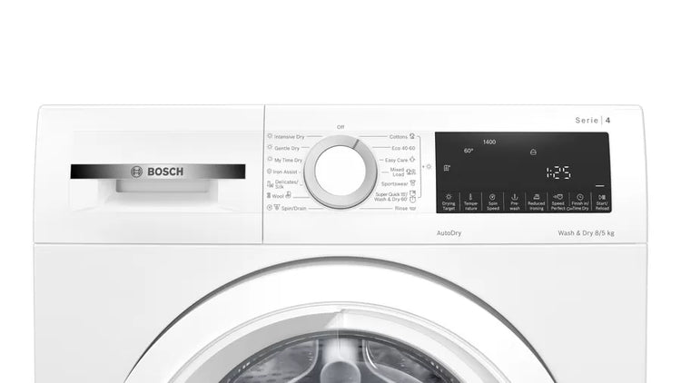 Bosch WNA134U8GB Washer Dryer 8kg/5kg 1400rpm White