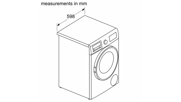 Bosch WNA134U8GB Washer Dryer 8kg/5kg 1400rpm White