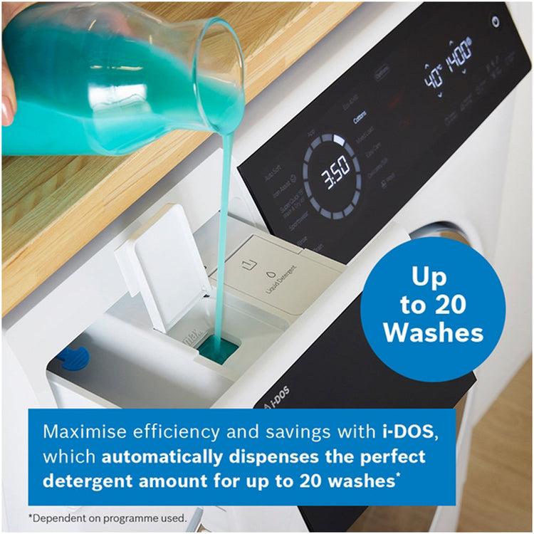 Bosch Series 8 WNC25410GB Washer Dryer 10.5kg/6kg 1400rpm White