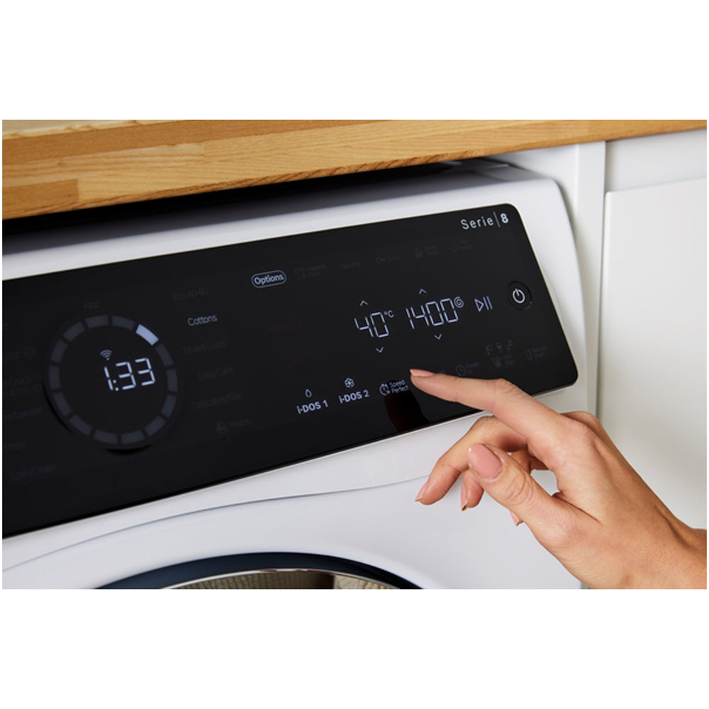 Bosch Series 8 WNC25410GB Washer Dryer 10.5kg/6kg 1400rpm White