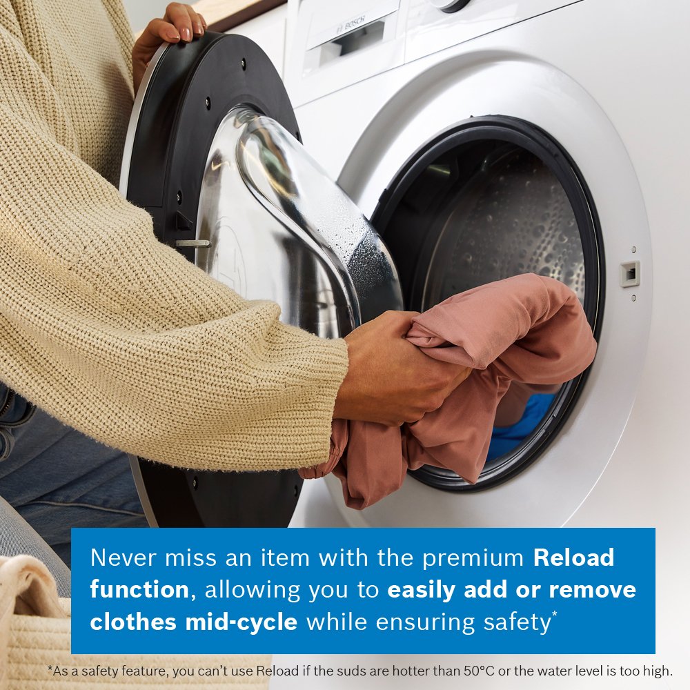 Bosch Series 6 WNG25401GB Washer Dryer 10.5kg 6kg 1400rpm White