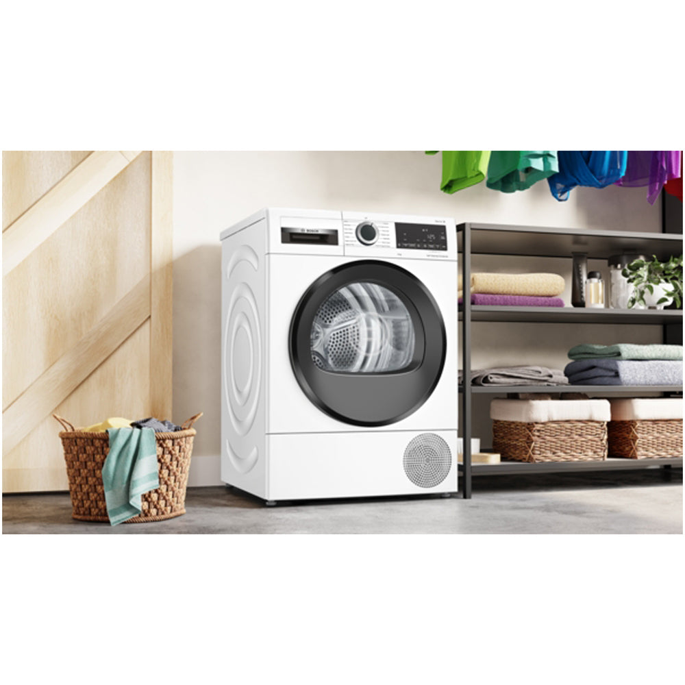 Bosch Series 6 WQG245A0GB Heat Pump Tumble Dryer 9kg White