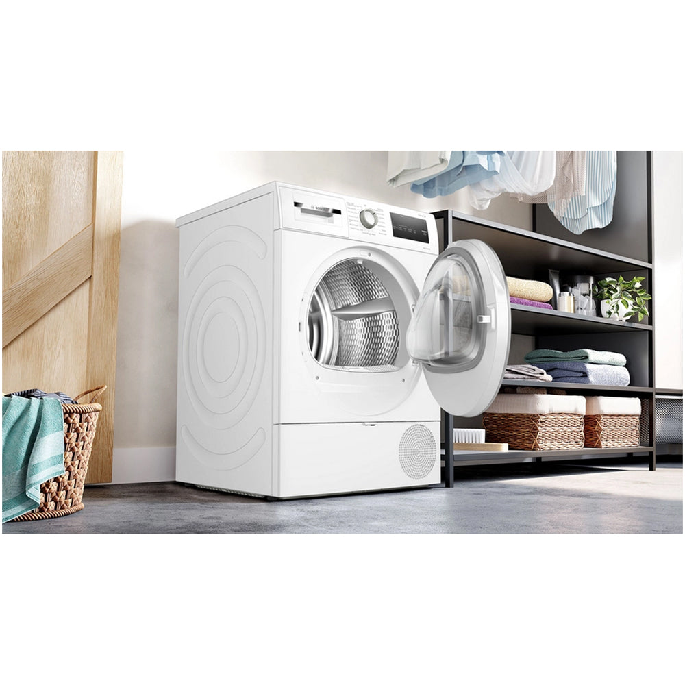 Bosch Series 4 WTH85224GB Heat Pump Tumble Dryer 8kg White