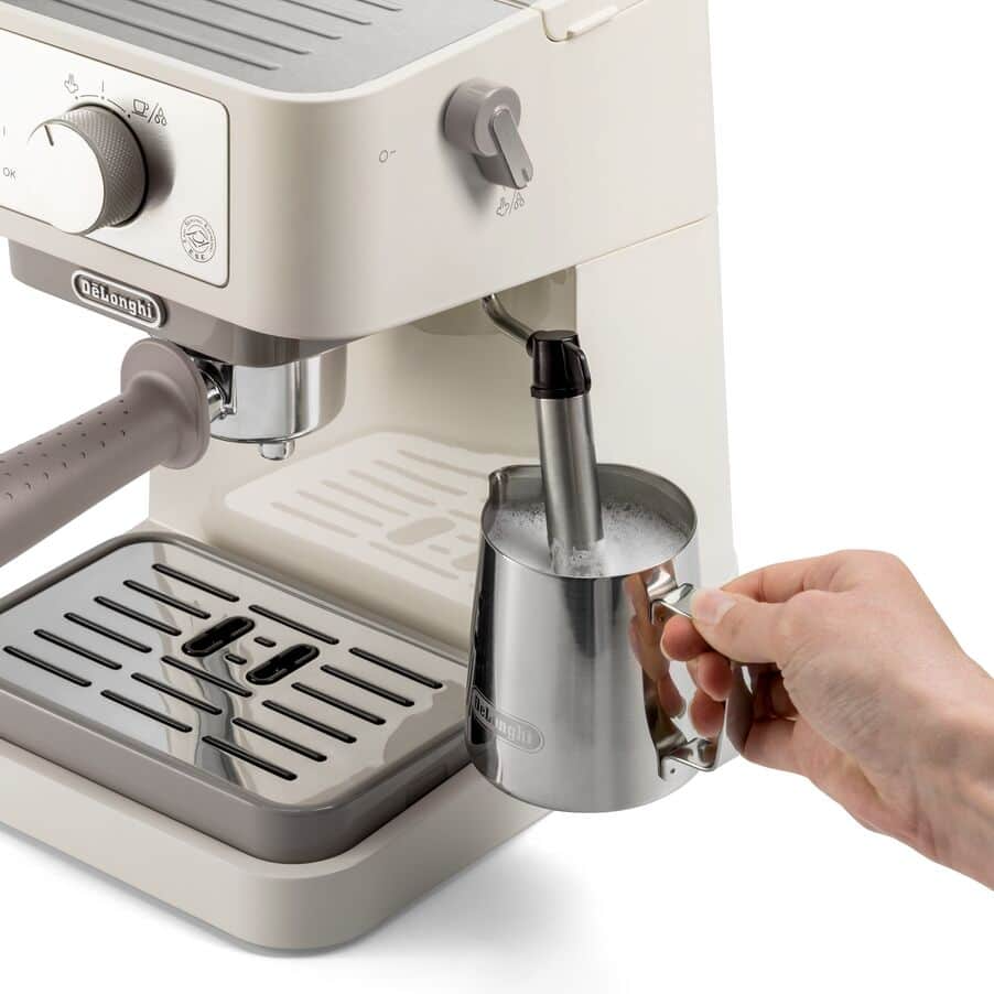 De'Longhi Stilosa EC260.CR Espresso Coffee Machine Cream