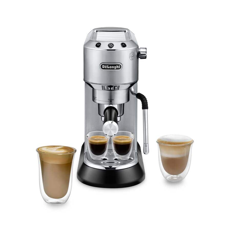 DeLonghi Dedica Arte EC885.M Manual Espresso Coffee Maker 15-Bar Silver