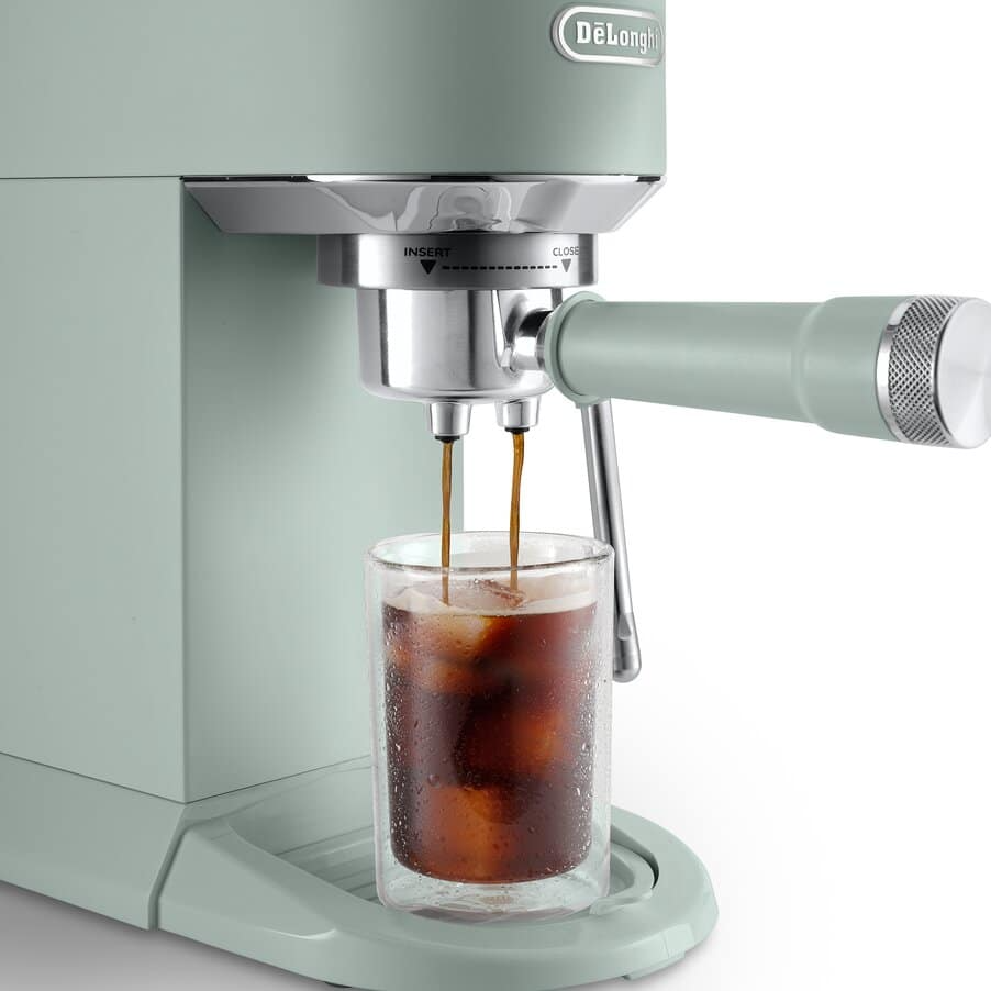 DeLonghi Dedica Duo EC890.GR Manual Espresso Machine Green