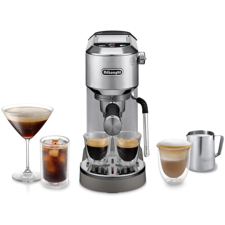 DeLonghi Dedica Duo EC890.M Espresso Machine 15 Bar Silver