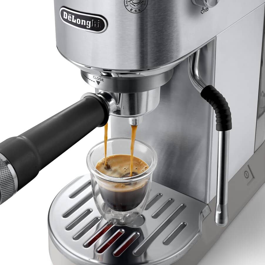 DeLonghi Dedica Duo EC890.M Espresso Machine 15 Bar Silver