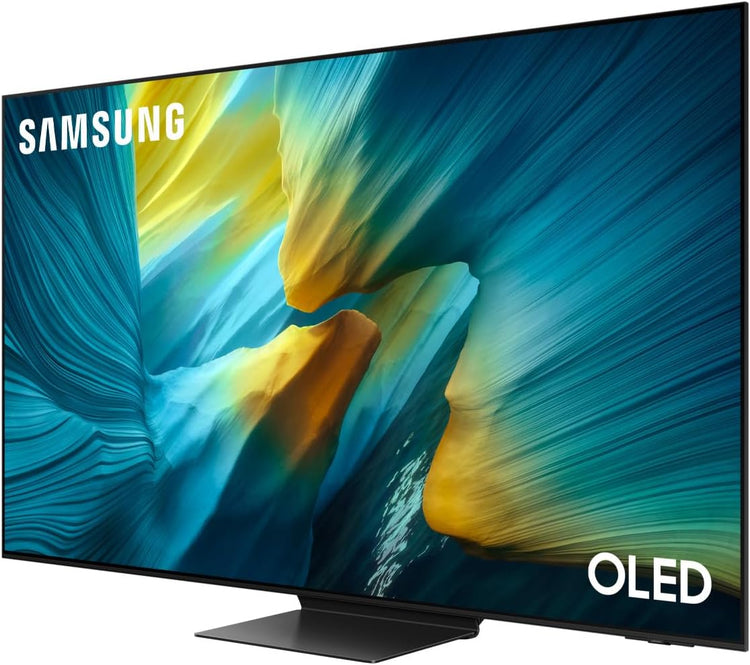 OLED 4K Vision AI Smart TV 65'' QE65S95FAEXZT, NQ4 AI Gen4 Processor, 4K AI Upscaling, Glare Free, Dolby Atmos & OTS+, Infinity One Design, PACCHETTO INTRATTENIMENTO, 2025