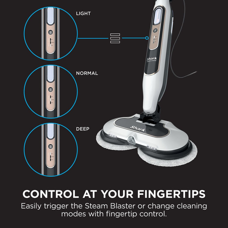 Shark Steam & Scrub Automatic Steam Mop with Steam Blaster S8201UK