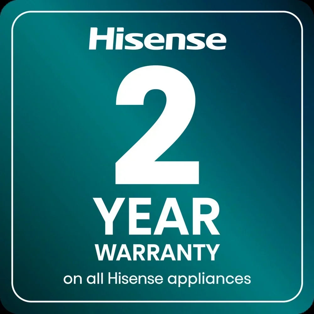 Hisense 3S Series WF3S8043BB3 Washing Machine 8kg 1400rpm Black