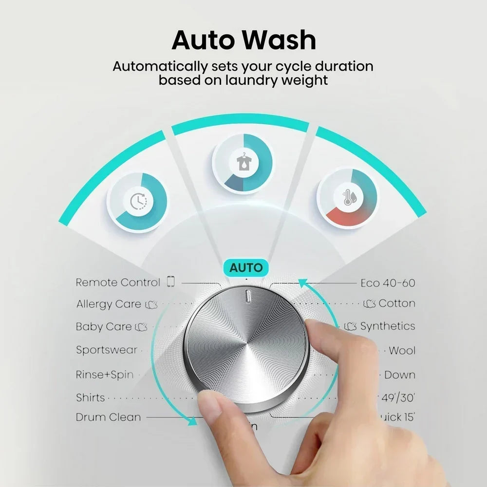 Hisense 3S Series WF3S8043BB3 Washing Machine 8kg 1400rpm Black