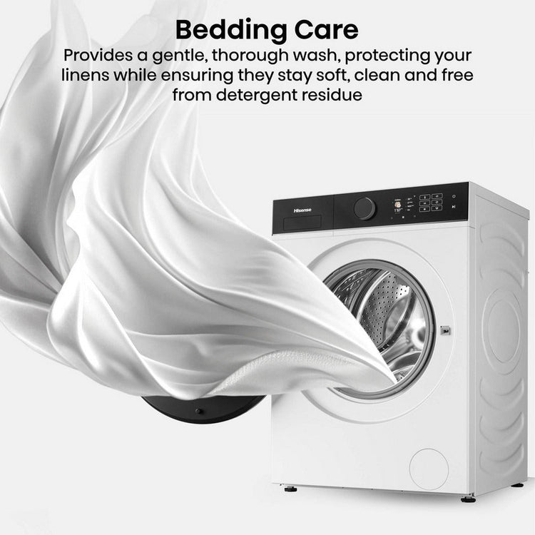 Hisense WF5I9043BWFS 5i Series Washing Machine 9kg 1400rpm White