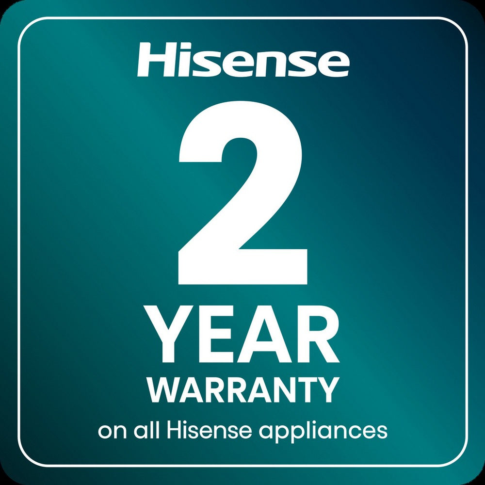 Hisense WF5I9043BWFS 5i Series Washing Machine 9kg 1400rpm White