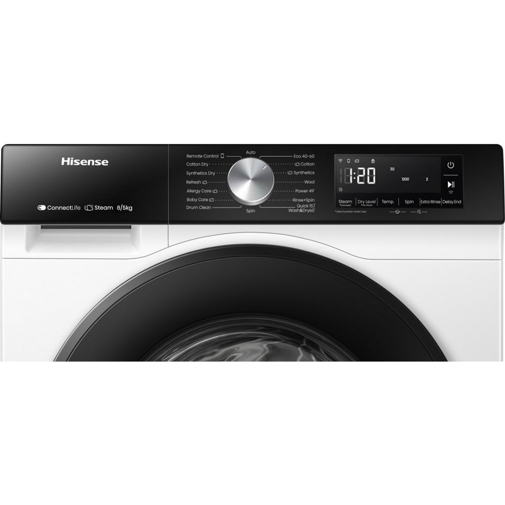 Hisense WD3S8043BW3 Washer Dryer 8kg 5kg 1400rpm White