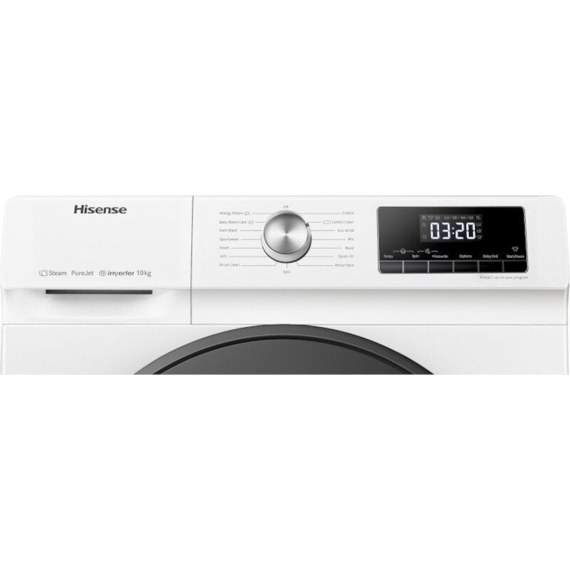 Hisense WFQA1014EVJM 3 Series Washing Machine 10kg 1400rpm White