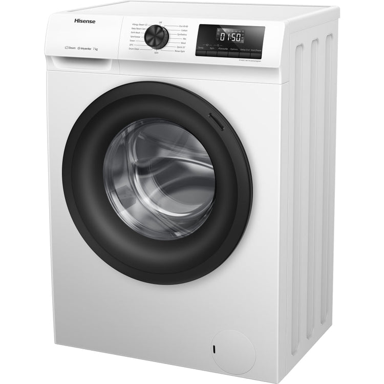 Hisense WFQP7012EVM 1 Series Washing Machine 7kg 1200rpm White