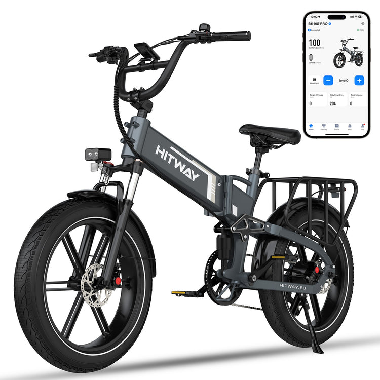 RV & Camping Set: 2-Pack Foldable Electric Bikes (250W, 48V, Dual Suspension)