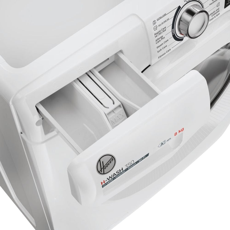 Hoover H-WASH 350 H3WPS486TAM6-80 Washing Machine 8kg 1400rpm White