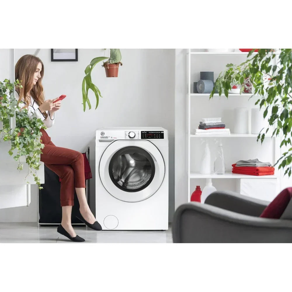 Hoover H-WASH 500 HD496AMC/1-80 Washer Dryer 9/6kg 1400rpm White