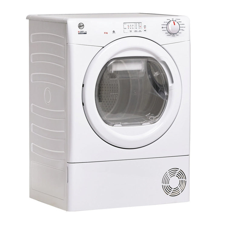 Hoover H-Dry 300 HLE H8A1LE-80 Heat Pump Tumble Dryer 8kg White
