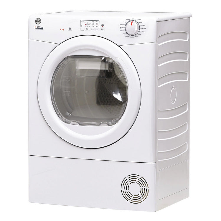 Hoover H-Dry 300 HLE H8A1LE-80 Heat Pump Tumble Dryer 8kg White