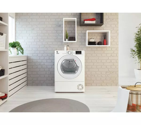 Hoover HLEC8DG Condenser Tumble Dryer 8kg White