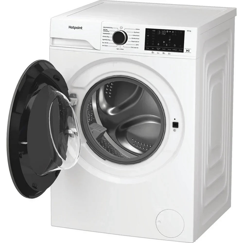 Hotpoint HBD9681ANTSTAIN Washer Dryer 9kg/6kg 1400rpm White